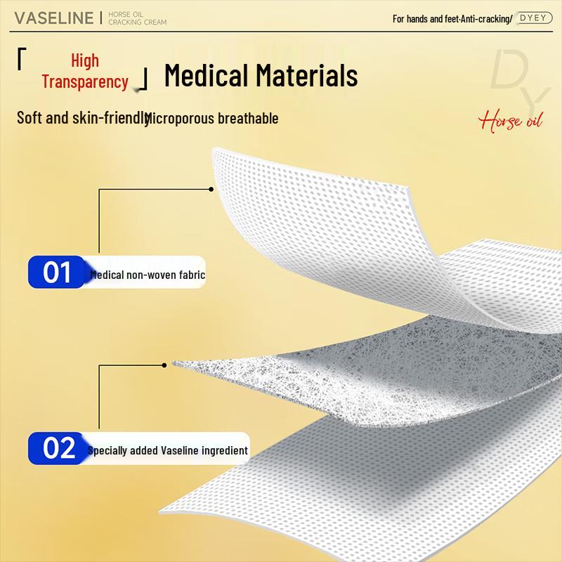 Dyey Vaseline Horse Oil Cracked Skin Repair Patches