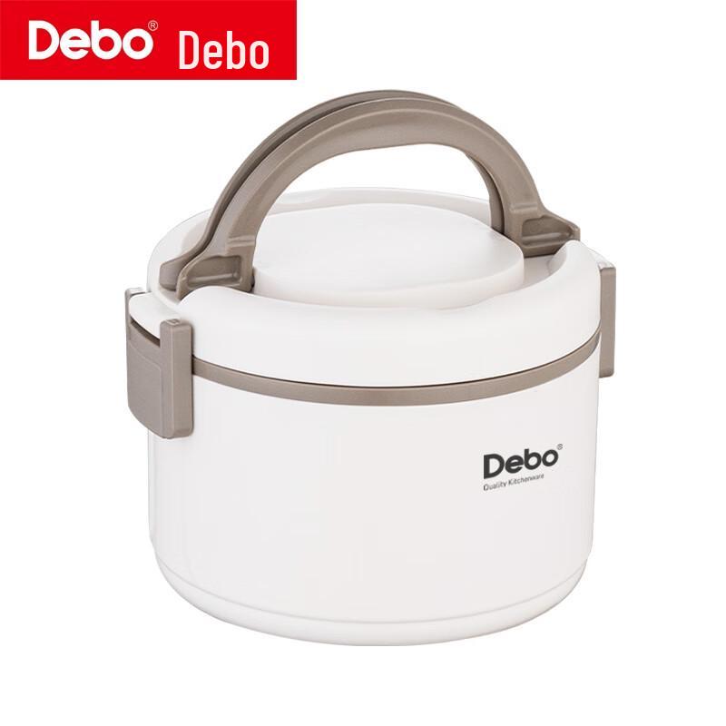 Debo Knight 304 Stainless Steel 1000ml Single-Layer Lunch Box
