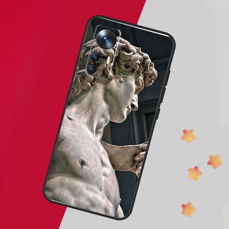 Michelangelo Art Case For Xiaomi 14 13 15 Ultra 11T 12T 13T 14T Pro Cover For POCO X7 Pro X3 X5 X6 F5 F6 F7