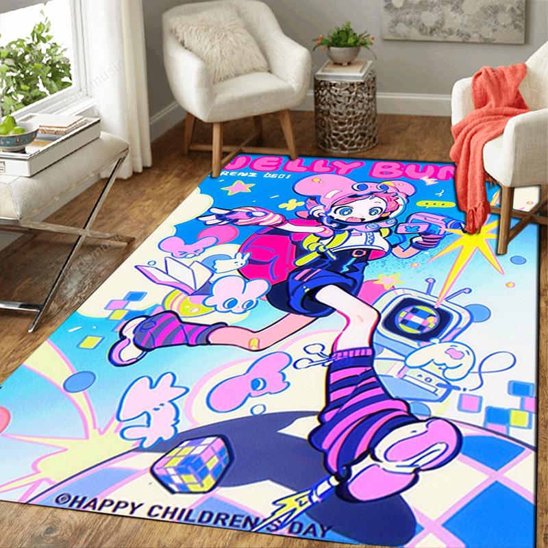 Game: Muse Dash Rug Floor Mat for Living Room or Bedroom Soft and Comfortable Carpet a Gift for Birthday and Holiday.SFF0917393