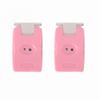 2Pcs Lightweight Design Crochet Row Counter Slide Type Manual Counting Tool  For DIY Craft