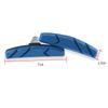 1Pair Bike Brake Pads V-Brake Rubber Road Bike Brake Holder Pads Shoes Blocks Rim Brake Anti-Resistance Cycling Accessories
