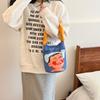 Neue Eimer-Cartoon-Graffiti-Handtasche Mode Nische Ein-Schulter Modische Damenhandtasche Ins Vielseitige Umhängetasche