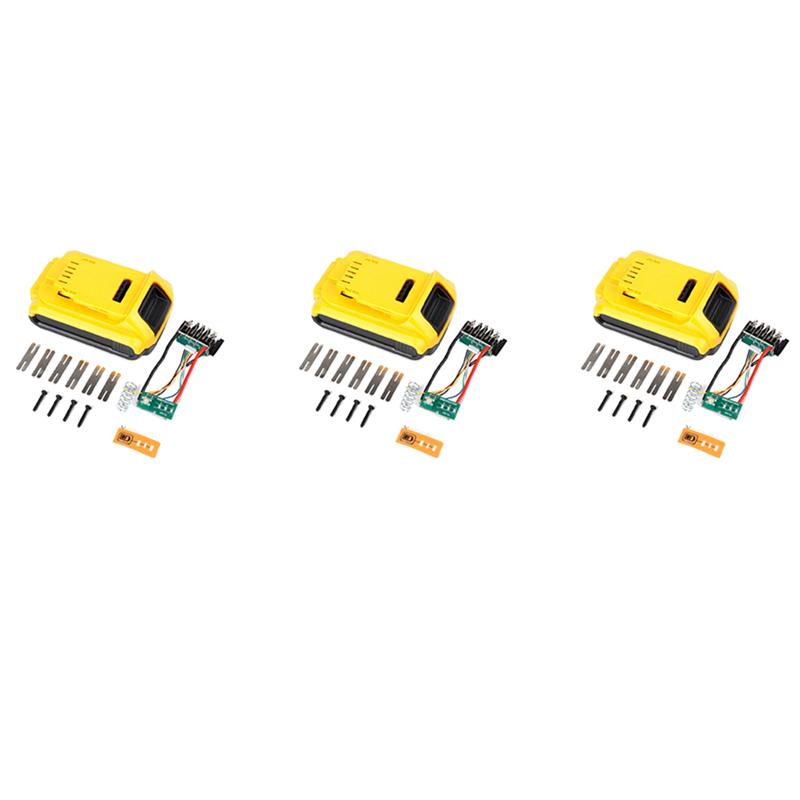 A96I-3X Battery Plastic Case+18650 Lithium Battery Protective Board For 5-Cell Battery Tool Battery Case Kit