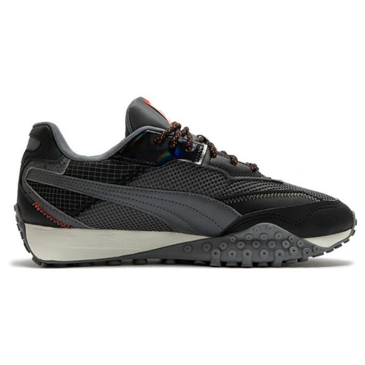 Puma Blacktop Rider Nylon Comfortable Versatile Durable Lightweight Low-Top Lifestyle Casual Shoes Unisex Sneaker Gray 397205-01