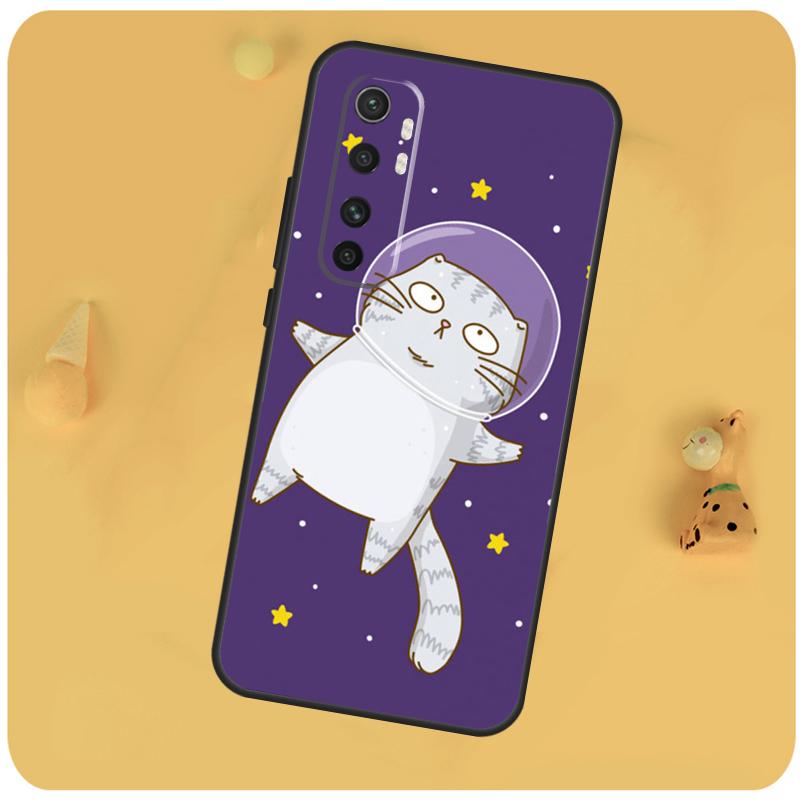 Cats In Space Cover For Xiaomi 14 13 15 Ultra 11T 12T 13T 14T Pro POCO X7 X6 Pro X3 X5 F5 F6 M6 Pro Case