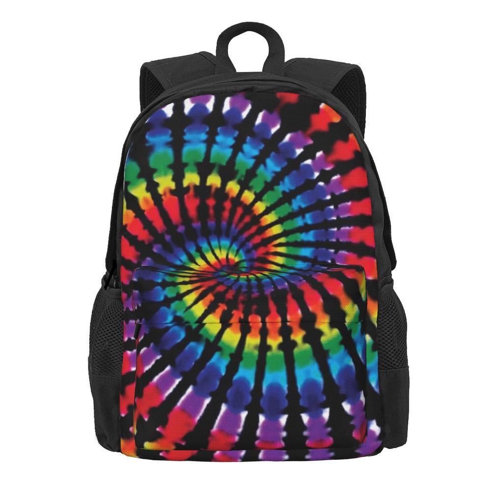 Candy Skull Knapsack Girls Colorful Skulls Durable Rucksacks Polyester Kawaii High Schoolbags Journey Custom Rucksack