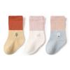 3 Paare/Set Neugeborenen-Babysocken für Mädchen Jungen Frühling Sommer Säugling Mädchen Junge Kleinkind Kurze Socke 0-5 Jahre Kindersocken