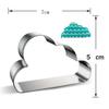 Wolken Metall Ausstechform Backformen Fondant Kuchen Dekorieren Gebäckwerkzeug Patisserie Keks Kunsthandwerk