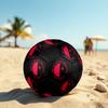SK Slavia Praha Soccer Ball, Colorful, Suitable for All Ages, Machine-stitched, PVC Material, Competition Grade, Durable and High Bounce