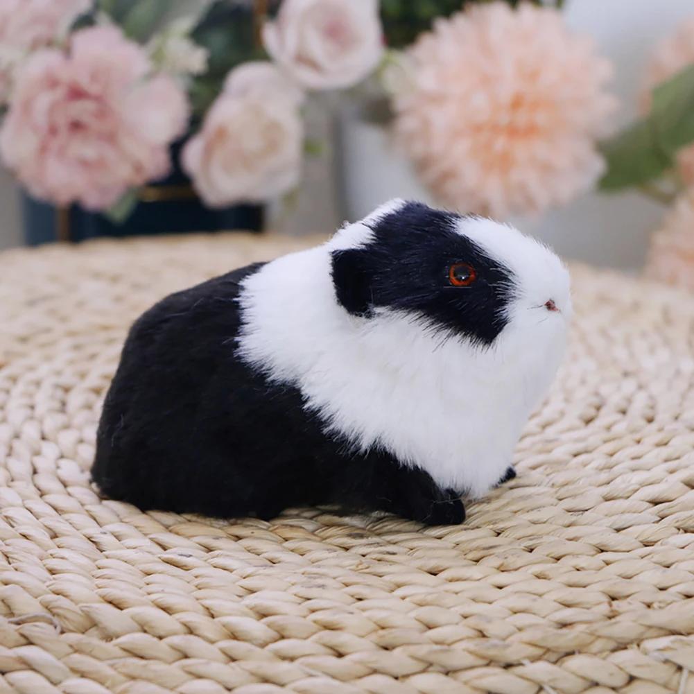 Simulationsfell Meerschweinchen Katze Tier Plüschtier Stofftier Hamsterpuppe Plüschtier Weiche Stofftierfigur Als Geburtstagsgeschenk
