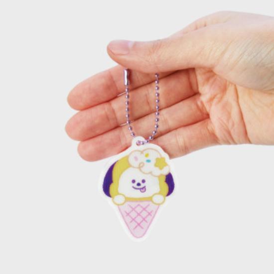 BT21 Klíčenka s lentikulární edicí v cloudu