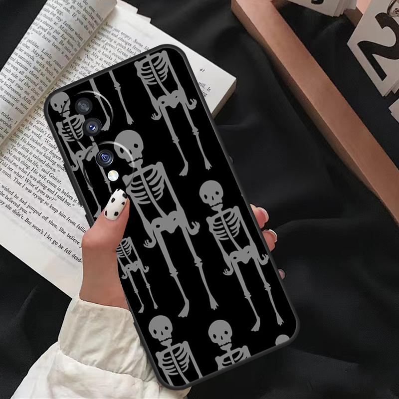 

Trippy Skeleton For Honor Magic 8 Pro 6 5 7 Lite Case For Honor 200 400 50 70 90 X8b X9a X9b X9c X9d Win RT Honor 70