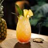 Transparent Cold Drink Cup 480 ML Juice Cup Creative Pineapple Shaped Glass Cup  Restaurant