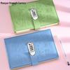 Secure Cartoon Password Diary with Lock - Student Planner Notebook