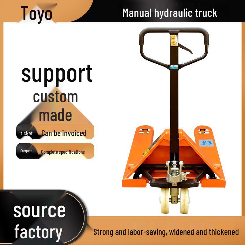 Manual Hydraulic Pallet Truck – 2t, 3t, 5t Custom Lift Hand Vehicle for Small Warehouse Loading/Unloading