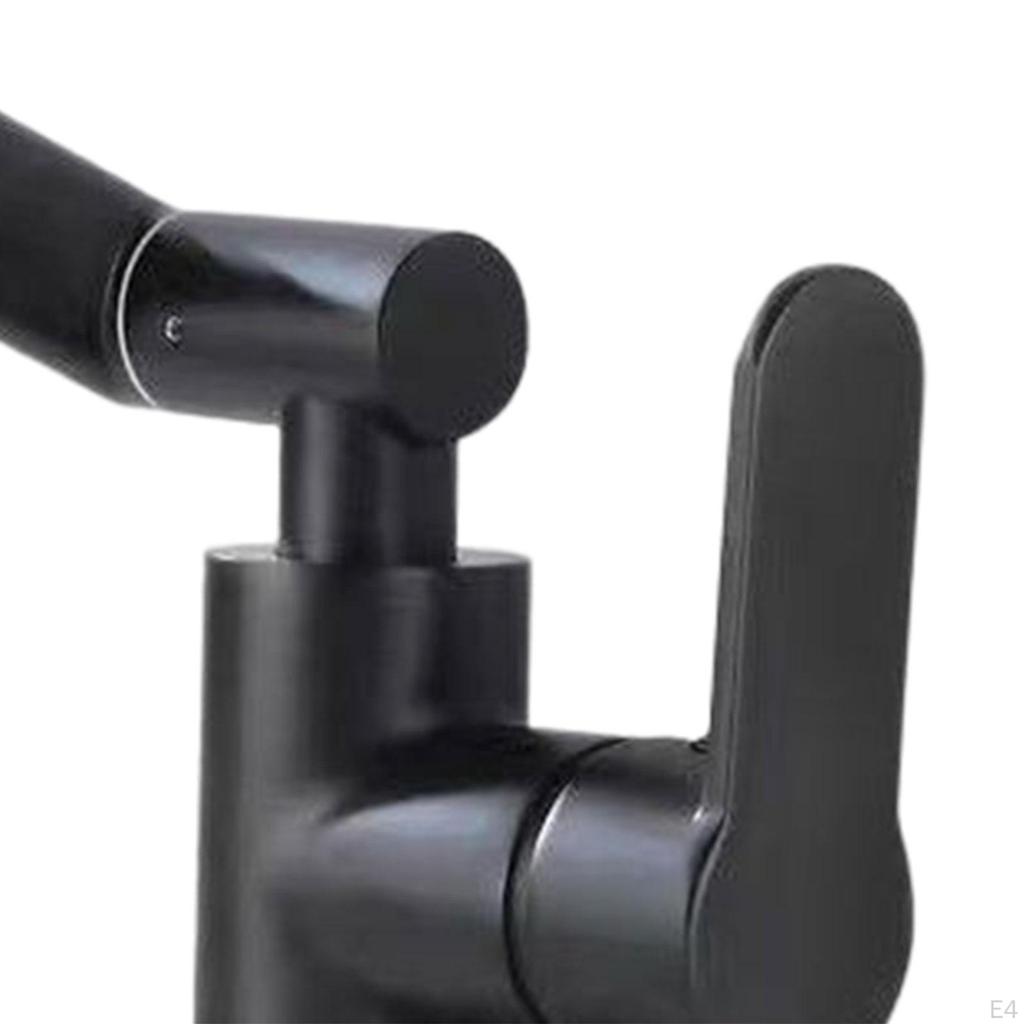Adjustable Single Handle Bathroom Faucet for Home and Office Use