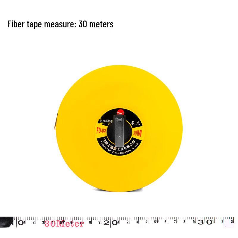JINGONG 10M Durable Fiber Measuring Tape