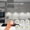 Touch Sensor Closet Lights Battery Operated Wireless Night Light  Cabinet Lighting