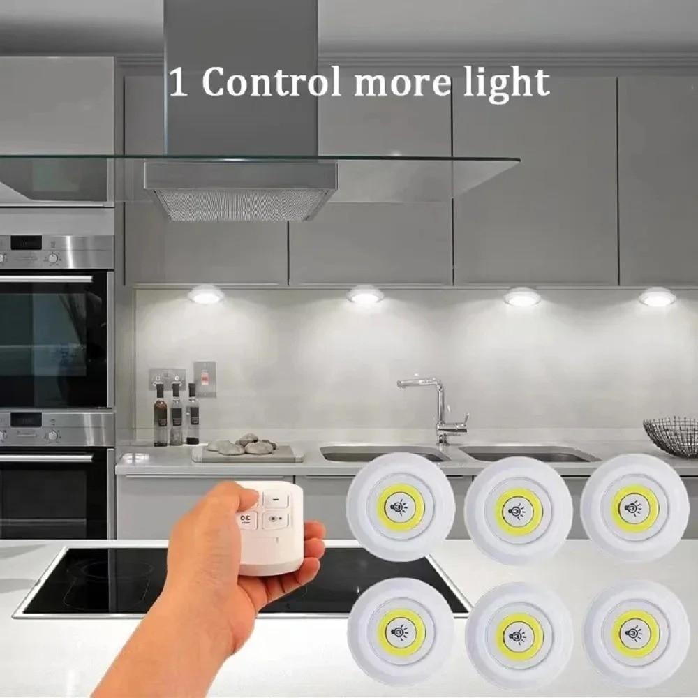 Touch Sensor Closet Lights Battery Operated Wireless Night Light  Cabinet Lighting