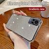 For Vivo V17 Russia Case Vivo S1 Pro Phone Case Shiny Glitter Plating Silicone Camera Lens Soft Back Cover