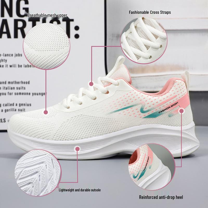 2026 Women's Spring Running Shoes - Soft, Comfortable, Breathable Sports Footwear