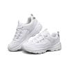 Skechers I-Conik Women White Low Top Dad Shoes Classic Retro Thick Sole Slip Resistant Breathable Lightweight 88888250-WHT