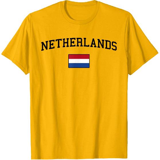 Dutch Flag Men Kids Netherlands T-Shirt