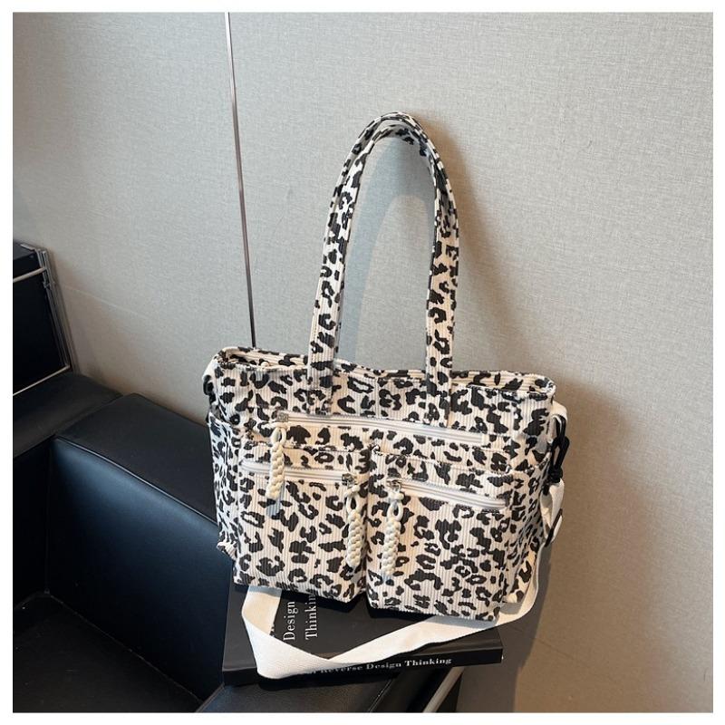 Personalized tote bag casual large capacity canvas tote bag commuter student class shoulder messenger bag