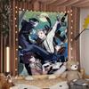 Anime Bungo Stray Dogs Cartoon Tapestry Home Decoration Hippie Bohemian Decoration Divination Home Decor
