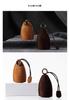 Universal Alcantara Car Key Bag for Men & Women, Compatible with Bentley, Hongqi, Lincoln – Fashionable Pull-Out Keychain.