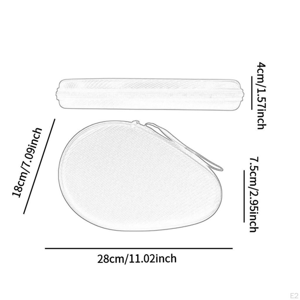 Ping Pong Paddle Case Racket Holder Protector
