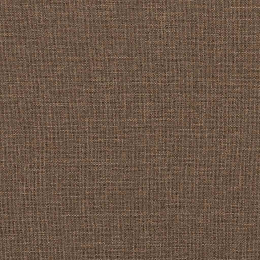 2 Seater Sofa Brown 180 X 77 X 82 Cm Fabric