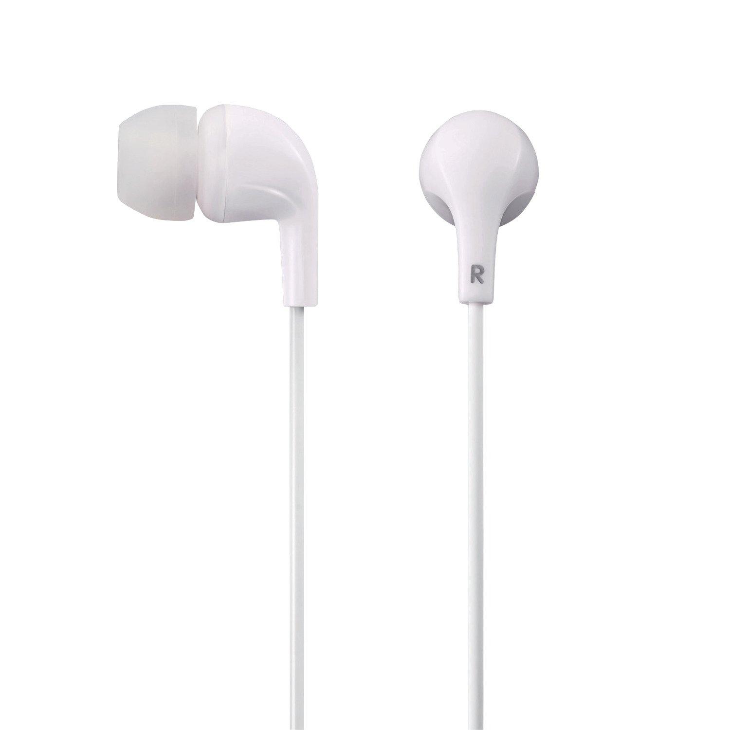 

ELECOM CN300 Stereo In-Ear Headphones, White, EHP-CN300AWH, Offers Well-Balanced Sound Quality and Crisp Bass