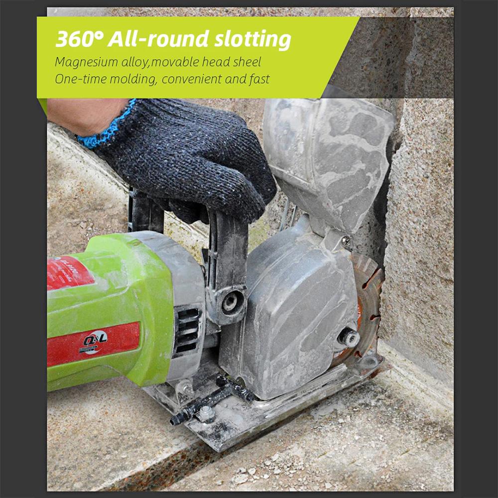 4000W 220V Electric Wall Chaser Groove Cutting Machine Wall Slotting Machine Steel Concrete Circular Saw Electric Tool Set