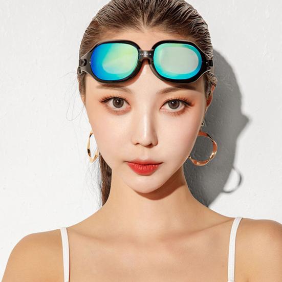 Swimming Goggles UV Protect Anti-fog Waterproof Men Women Swim Pool Goggles Underwater Eyewear