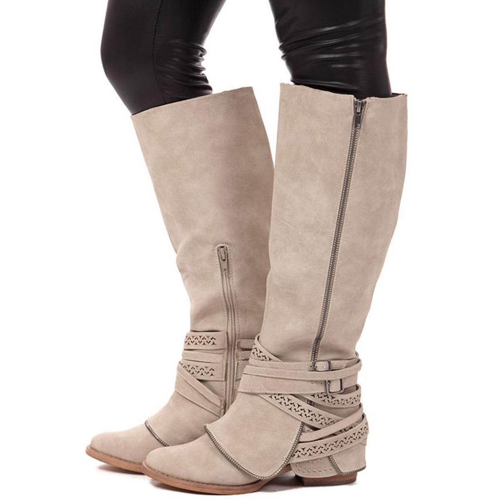 womens knee length boots