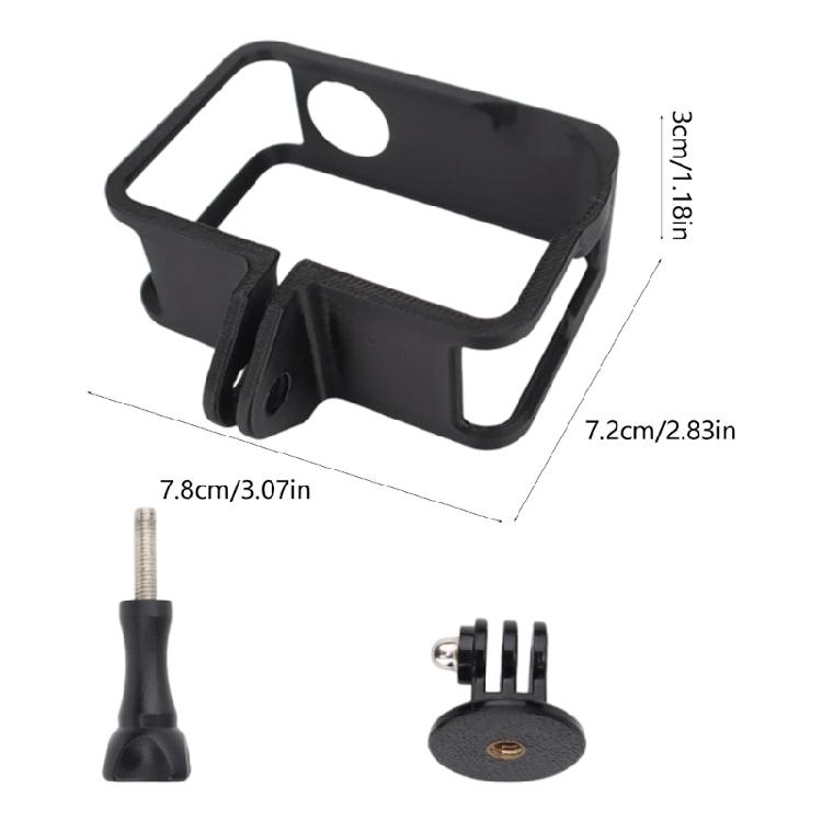 Multifunctional Camera Frame Delivering Comprehensive Protective Against Bump Facilitating Accessory Expansion Featuring Hollowed Cutout for Controls