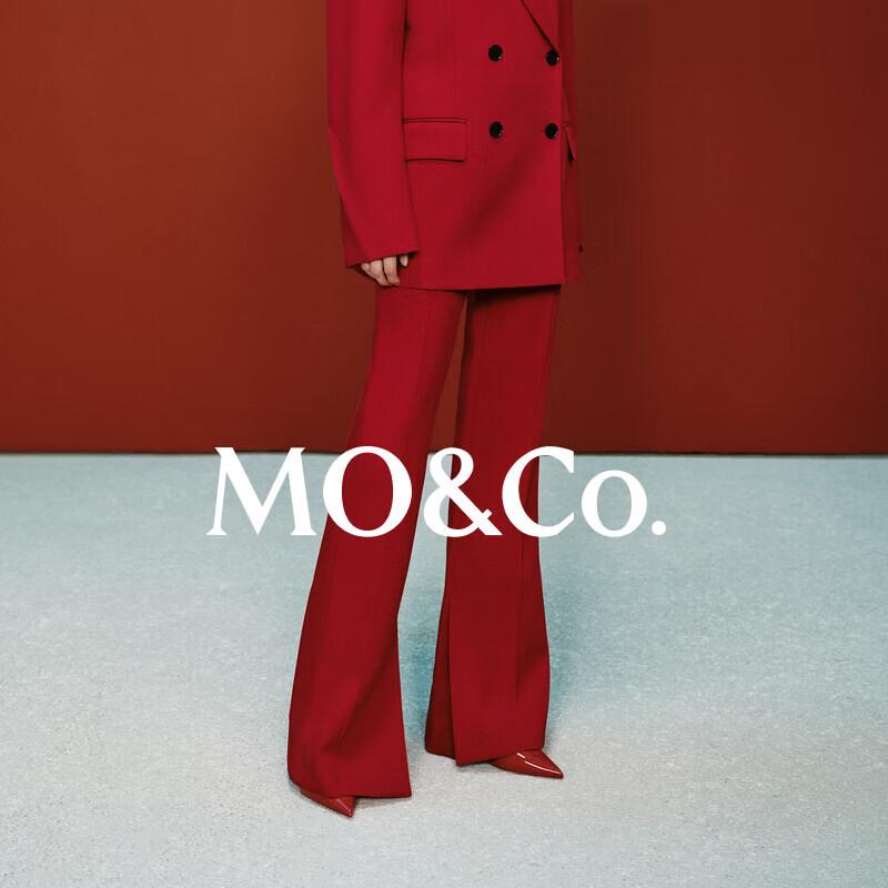 MO&Co. RECTO Collaboration Qin Lan Style 2024 Winter Casual Pants