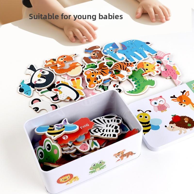 Learning Puzzle Wooden With Shape And Object Recognition For Development Early