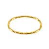 2026 Simple Electroplated Gold Bamboo Plain Bracelet Solid Bracelet