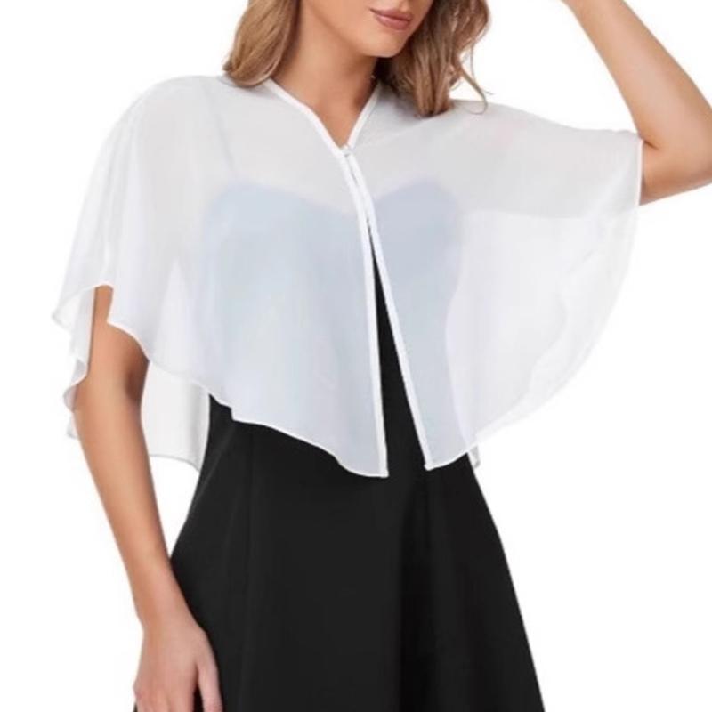 Sciarpa in Chiffon Versatile alla Moda Sciarpa da Donna Morbida Confortevole Adatta alle Donne Moderne