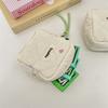 Quilted Cotton Sanitary Makeup Storage Bag Mini Lipstick Cosmetic Case Soft Portable Menstrual Sanitary Napkin Storage Bag