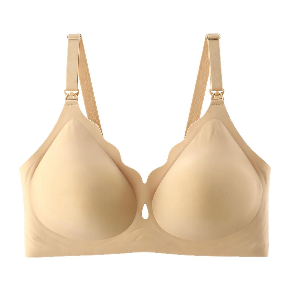 Breastfeeding bra underwear women's explosion without traces women's Europe and the United States hot spot English washing label
