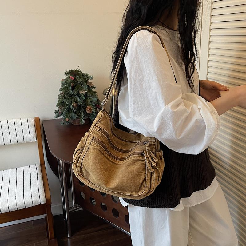 Crossbody Bag Women's Bag Large Capacity Multi-Layer Shoulder Bag