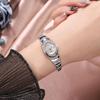 1pc-Oval Temperament Women's Watch Personalized Fashion Simple Quartz Watch