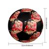 1 PZ Cristiano Ronaldo Dimensione del bordo 5 pallone da calcio PrahaPallone da calcio indoor Colorato Per tutte le età Cucito a macchina PVC Pronto per la competizione Resistente Alto rimbalzo