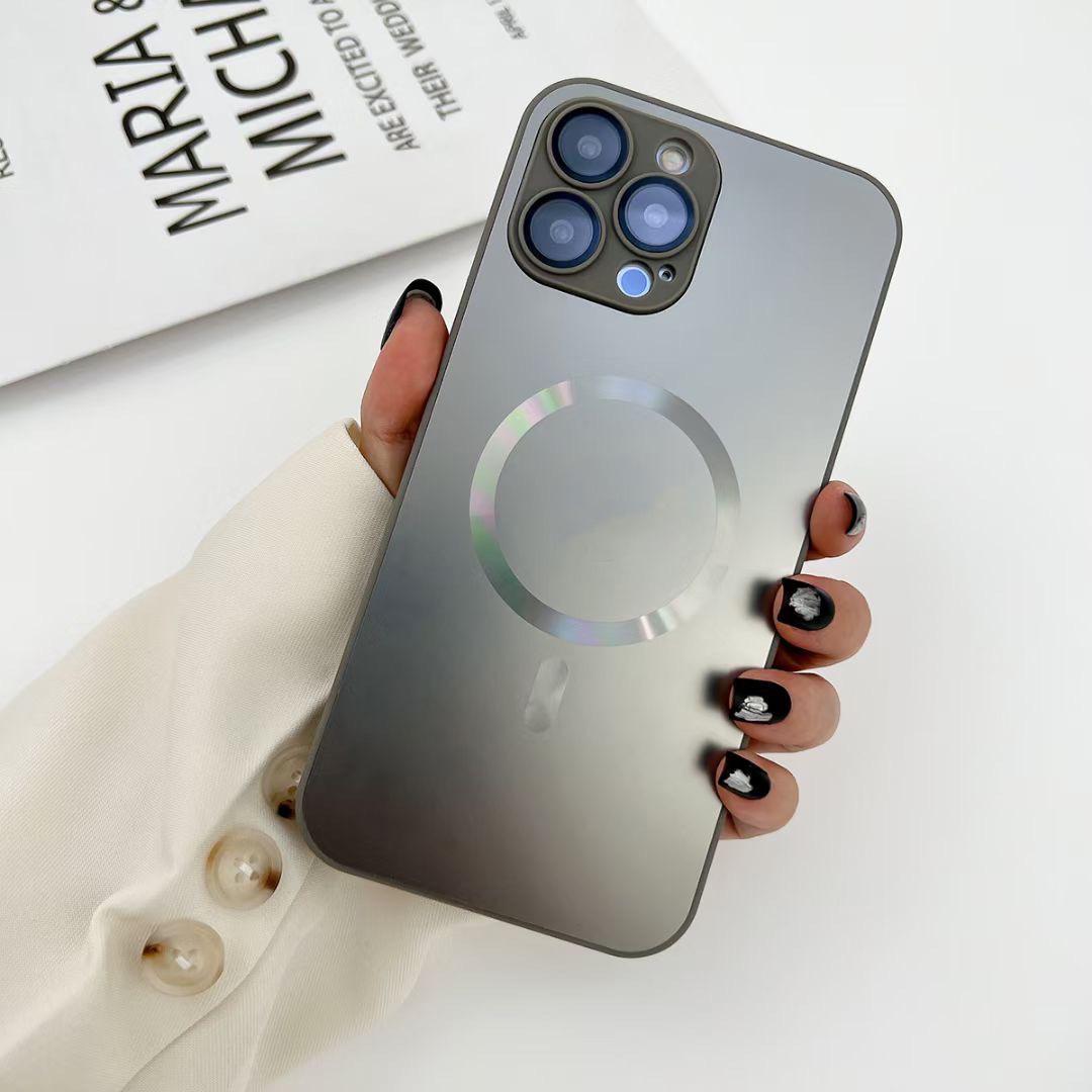 

iPhone 17 Pro Max Frosted Magnetic Case with Apple Lens Film & Skin-Feel AG Protection iPhone11PRO