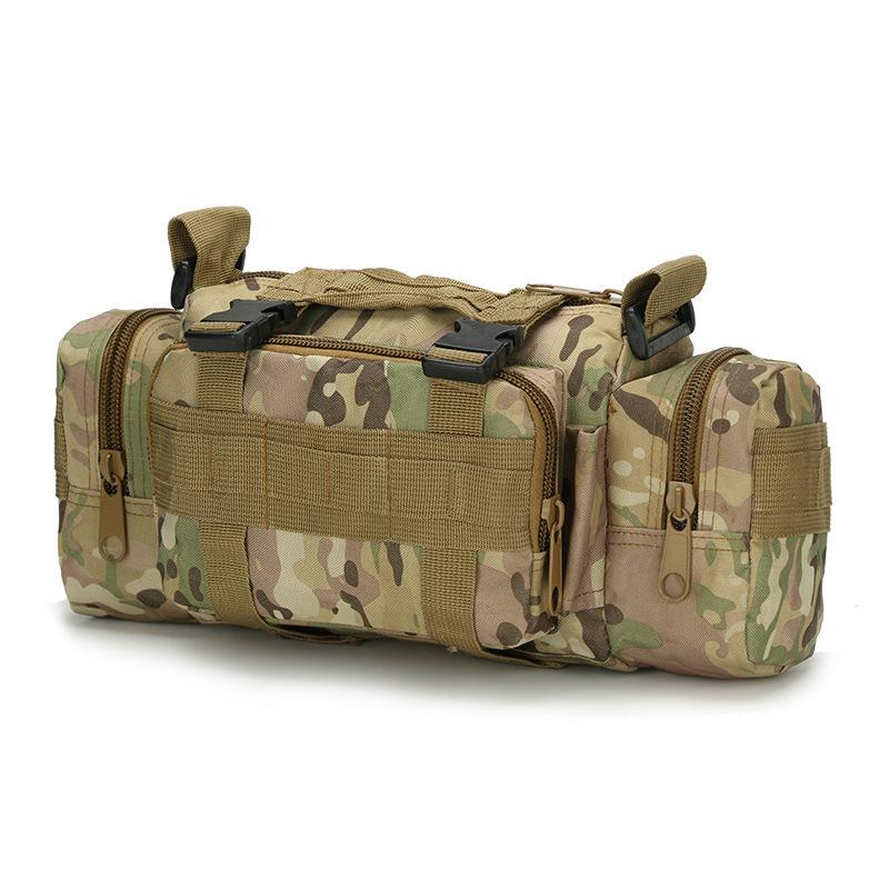 Waist Fanny Pack for Men Waterproof Cross-body Shoulder Sling Bag for Hiking Outdoor Climbing Fishing Camping