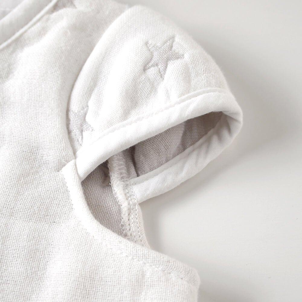 10mois Fukufuku Gauze Vest with Sleeves (Dimowa) (6-layer gauze)